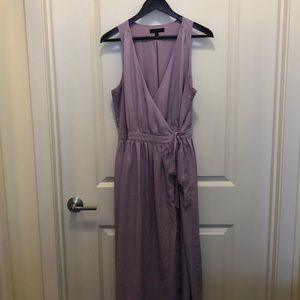 Lilac banana republic dress size 12.